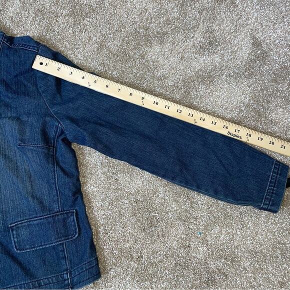 Levis Strauss Signature Denim Jean Jacket Women's large Buttons fitted SZ M - Picture 8 of 8